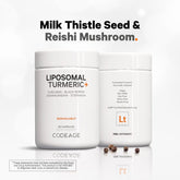 Liposomal Fermented Turmeric + Black Pepper - Curcumin & Ginger - 90 Capsules (30 Servings)